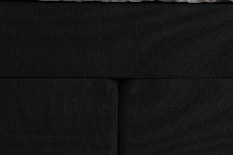 Princess Kontinentalseng 180x200 cm i Stoff med Fasthetsgrad Medium / Fast - Svart - Møbler - Senger - Komplett sengepakke