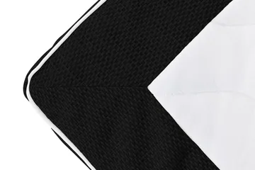 Princess Sengepakke – Kontinentalseng 120x200 cm i Stoff med Overmadrass med Fasthetsgrad Medium - Svart - Møbler - Senger - Enkeltsenger