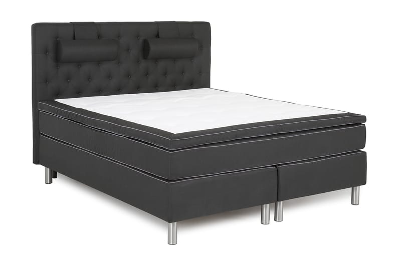 Queen Komplett Sengepakke 160x200 - Svart - Møbler - Senger - Komplett sengepakke