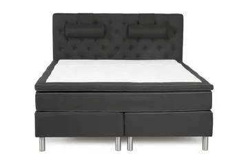 Queen Komplett Sengepakke 160x200 - Svart - Møbler - Senger - Komplett sengepakke