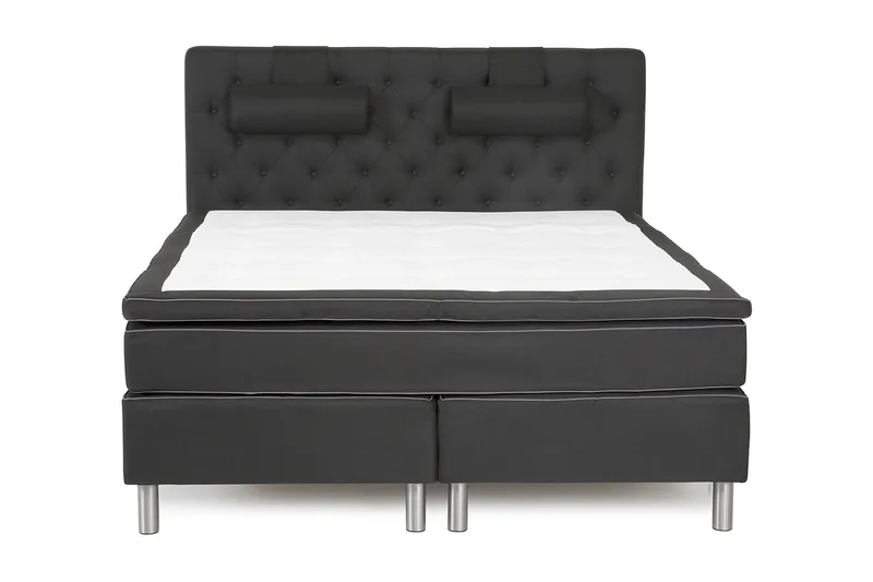 Queen Komplett Sengepakke 160x200, Svart