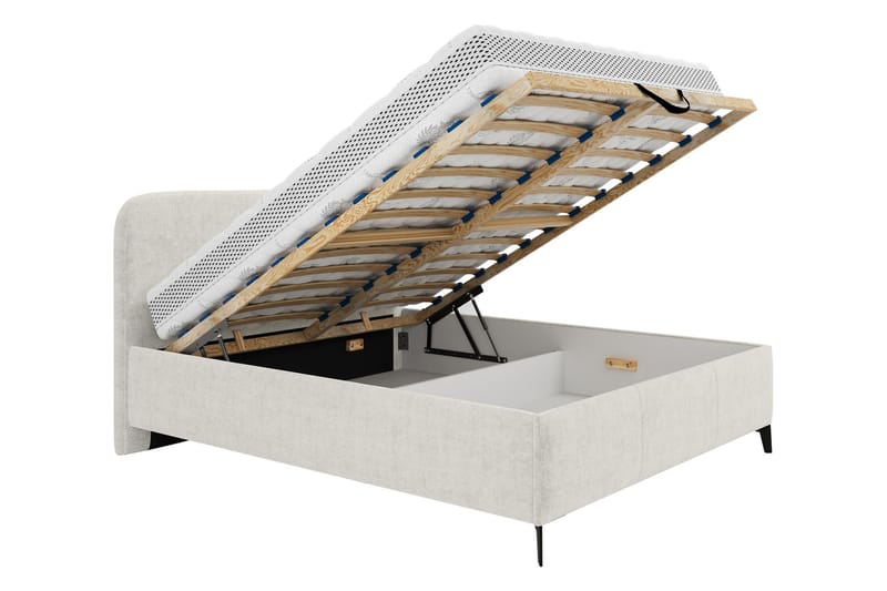 Raher Sengeramme 140x200 cm - Hvit - Møbler - Senger - Sengeramme & sengestamme