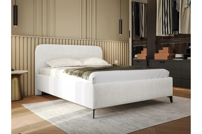 Raher Sengeramme 140x200 cm - Hvit - Møbler - Senger - Sengeramme & sengestamme