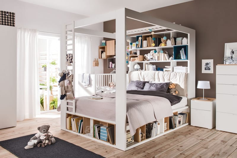 4YOU Seng 416x020 cm Hvit - VOX - Møbler - Senger - Rammeseng