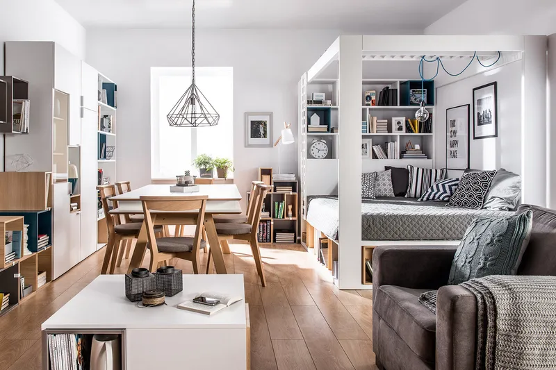 4YOU Seng 416x020 cm Hvit - VOX - Møbler - Senger - Rammeseng