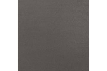 Adeliza Rammeseng 120x200 cm - Fløyel/Grå/Tre/Metall - Møbler - Senger - Rammeseng