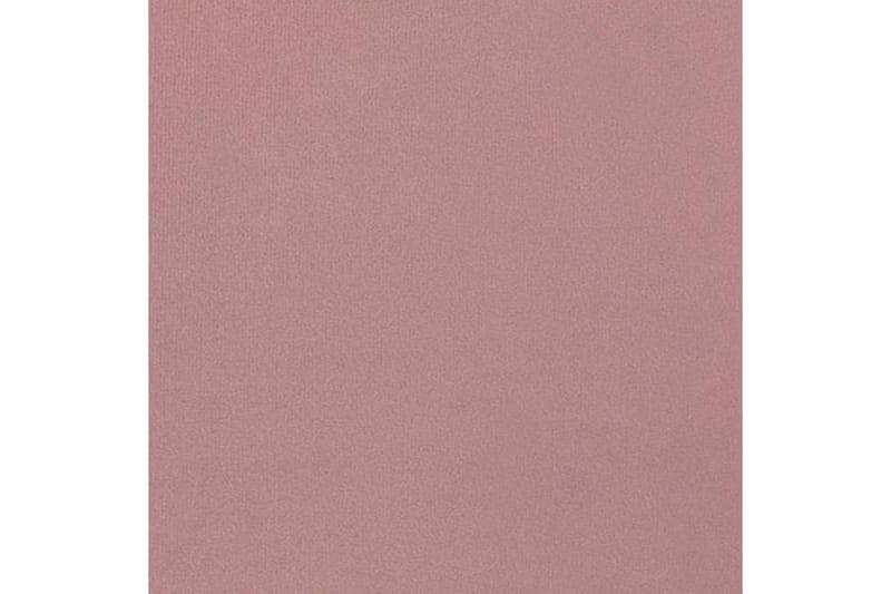 Adeliza Rammeseng 140x200 cm - Fløyel/Rosa/Tre/Metall - Møbler - Senger - Rammeseng