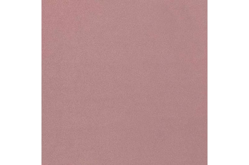 Adeliza Rammeseng 80x200 cm - Fløyel/Rosa/Tre/Metall - Møbler - Senger - Rammeseng