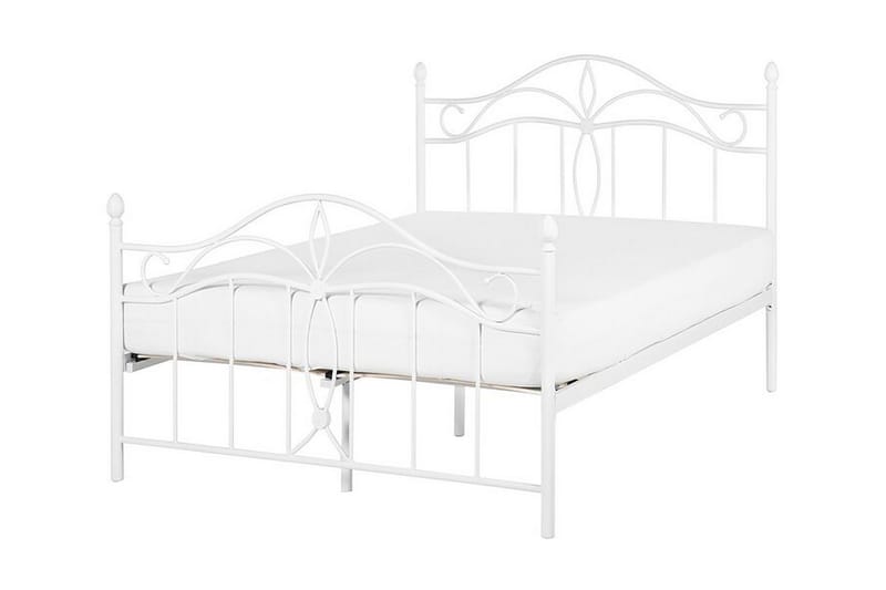 Antlia Rammeseng 140x200 cm - Hvit - Møbler - Senger - Rammeseng