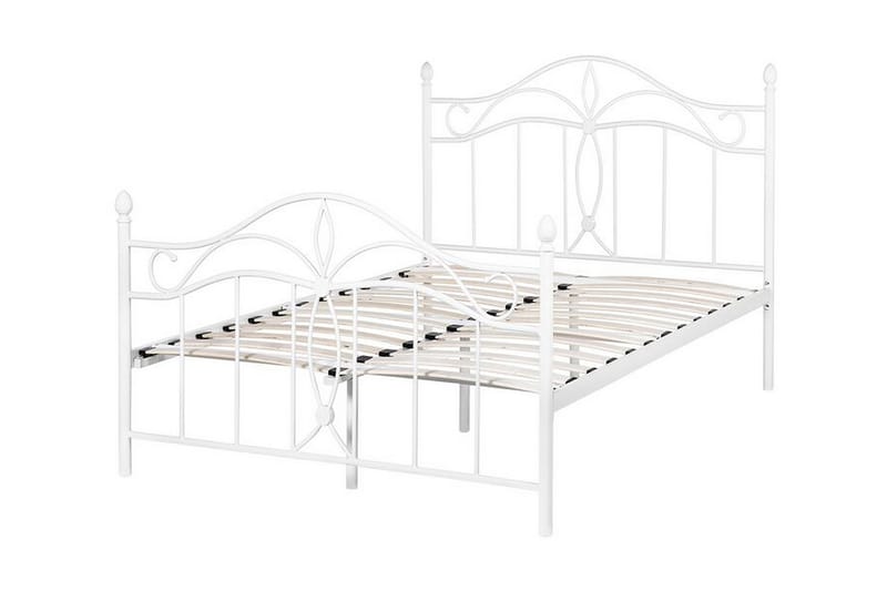 Antlia Rammeseng 140x200 cm - Hvit - Møbler - Senger - Rammeseng