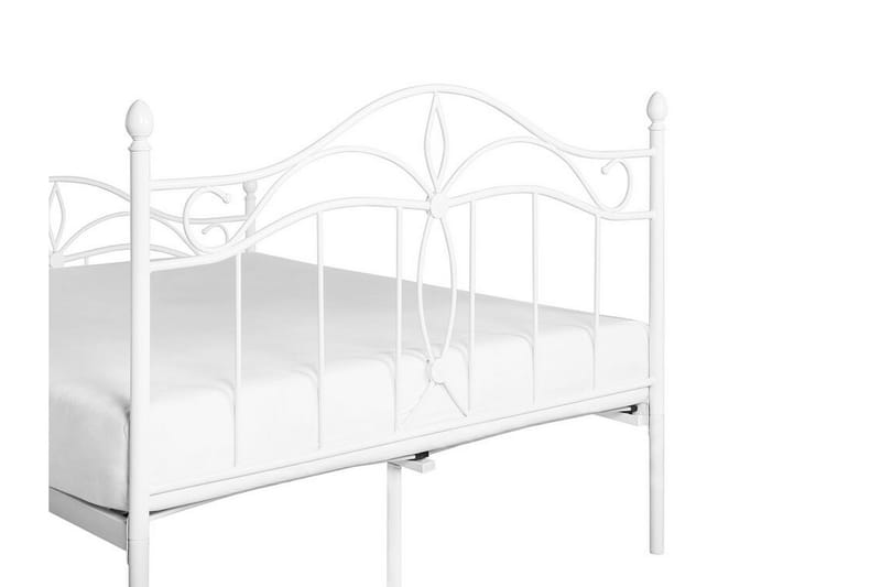 Antlia Rammeseng 140x200 cm - Hvit - Møbler - Senger - Rammeseng