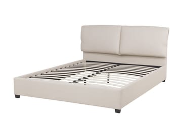 BELFORT Dobbeltseng 160 | 200 cm - Beige - Møbler - Senger - Rammeseng