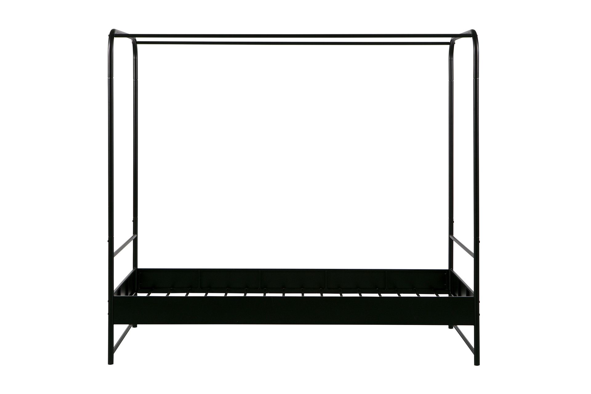 Bunk Køyeseng 90x200 - Svart Metall - Møbler - Senger - Rammeseng