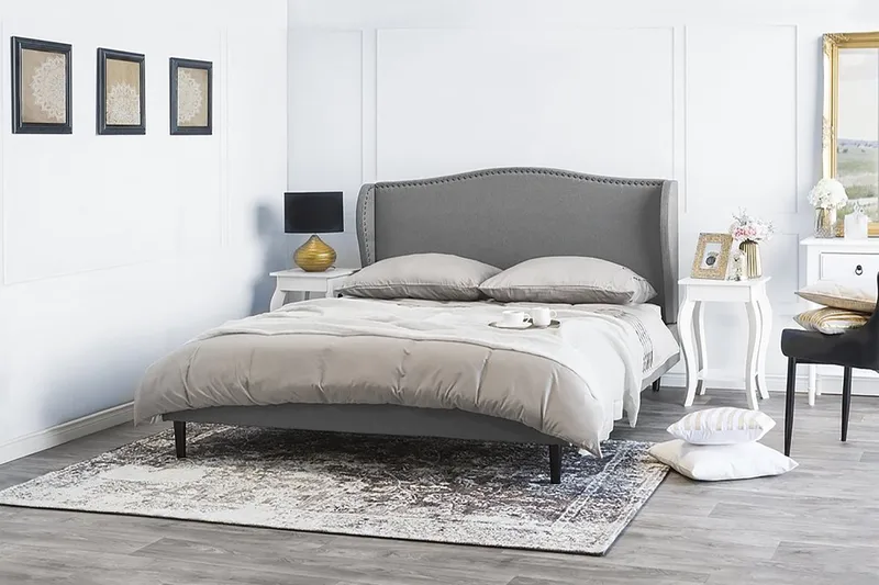 Colmar Dobbeltseng 140 | 200 cm - Grå - Møbler - Senger - Rammeseng