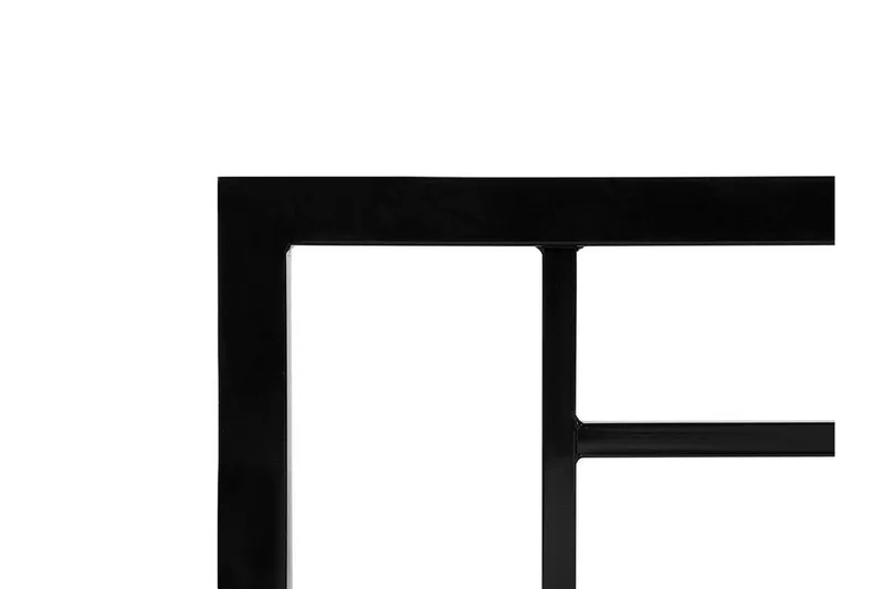 Cusset Dobbeltseng 160 | 200 cm - Svart - Møbler - Senger - Rammeseng