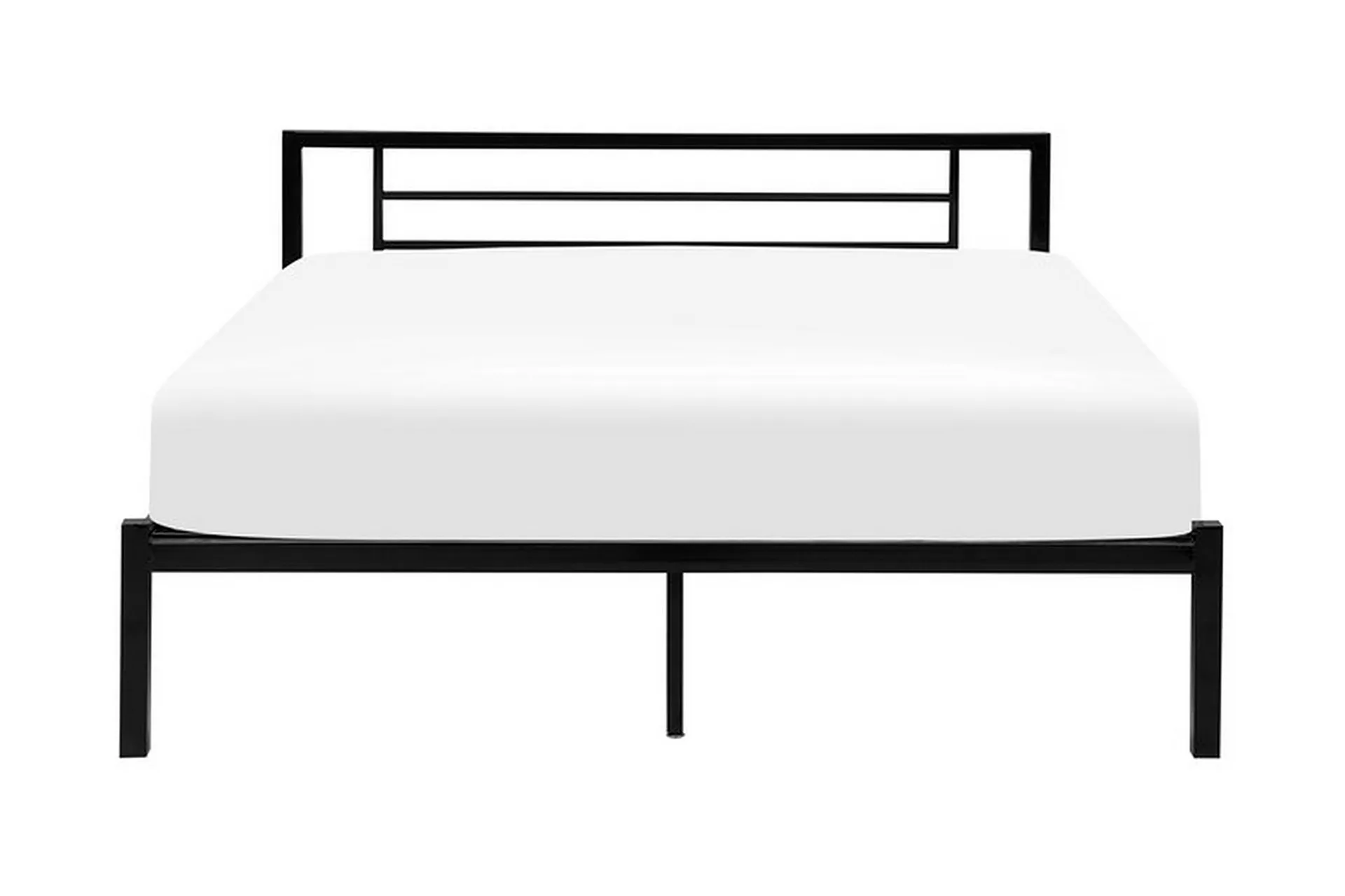 Cusset Dobbeltseng 180 \| 200 cm - Svart