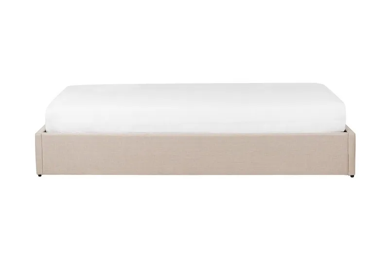 Dinan Dobbeltseng 90 | 200 cm - Beige - Møbler - Senger - Sengeramme & sengestamme