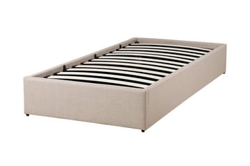 Dinan Dobbeltseng 90 | 200 cm - Beige - Møbler - Senger - Sengeramme & sengestamme