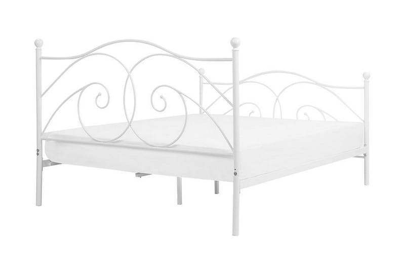 Dinard Dobbeltseng 160|200 Cm - Hvit - Møbler - Senger - Sengeramme & sengestamme
