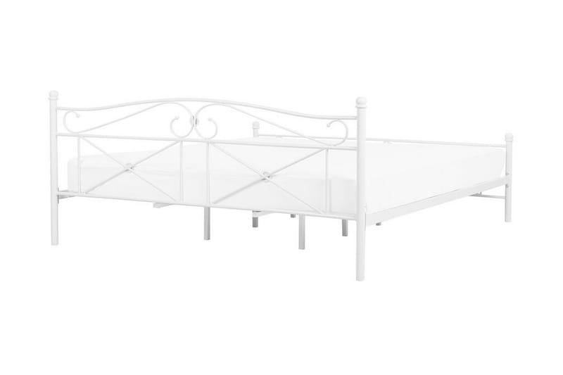 Finnicka Dobbeltseng 140x200 cm - Hvit - Møbler - Senger - Rammeseng