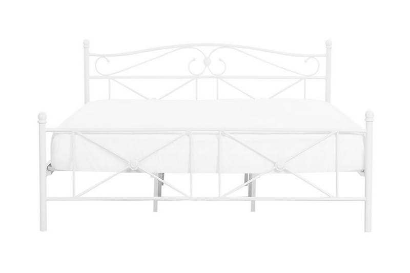 Finnicka Dobbeltseng 140x200 cm - Hvit - Møbler - Senger - Rammeseng