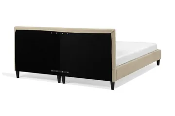Fitou Dobbeltseng 160 | 200 cm - Beige - Møbler - Senger - Sengeramme & sengestamme