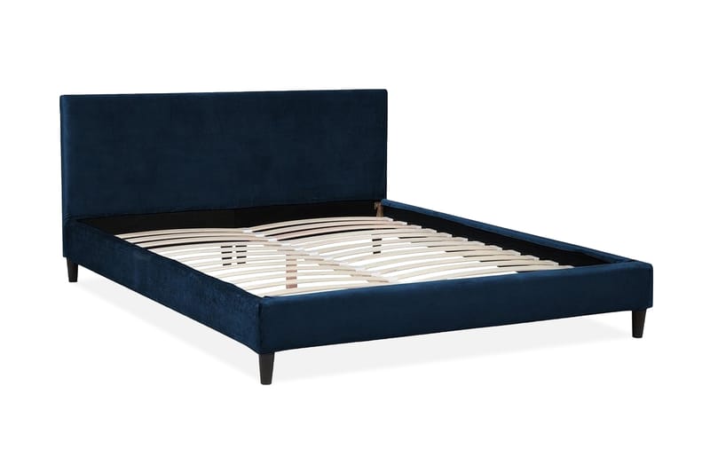 Fitou Dobbeltseng 160 | 200 cm - Blå - Møbler - Senger - Rammeseng