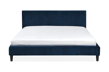 Fitou Dobbeltseng 160 | 200 cm - Blå - Møbler - Senger - Sengeramme & sengestamme