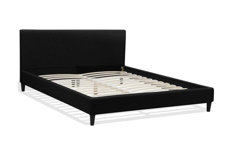 Fitou Dobbeltseng 160 | 200 cm - Svart - Møbler - Senger - Rammeseng