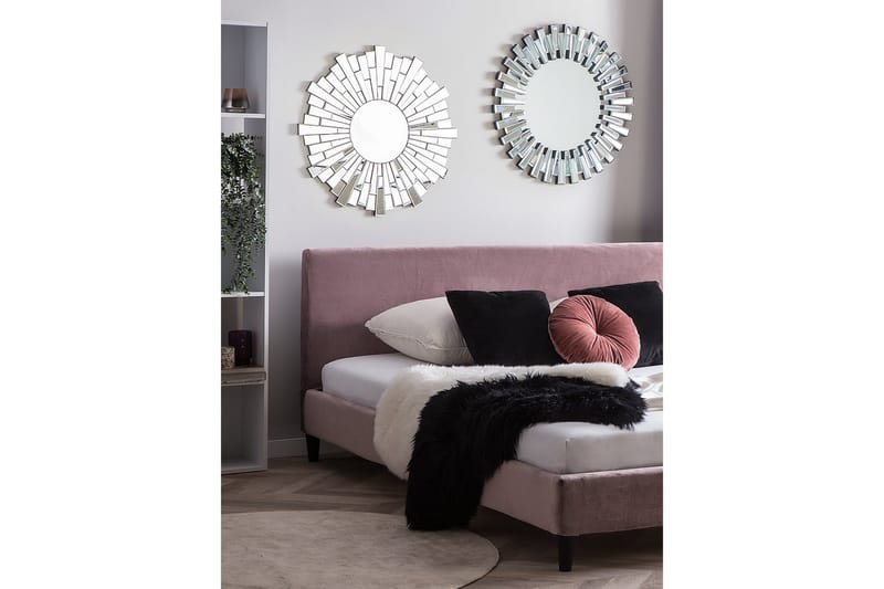 Fitou Dobbeltseng 180 | 200 cm - Rosa - Møbler - Senger - Rammeseng