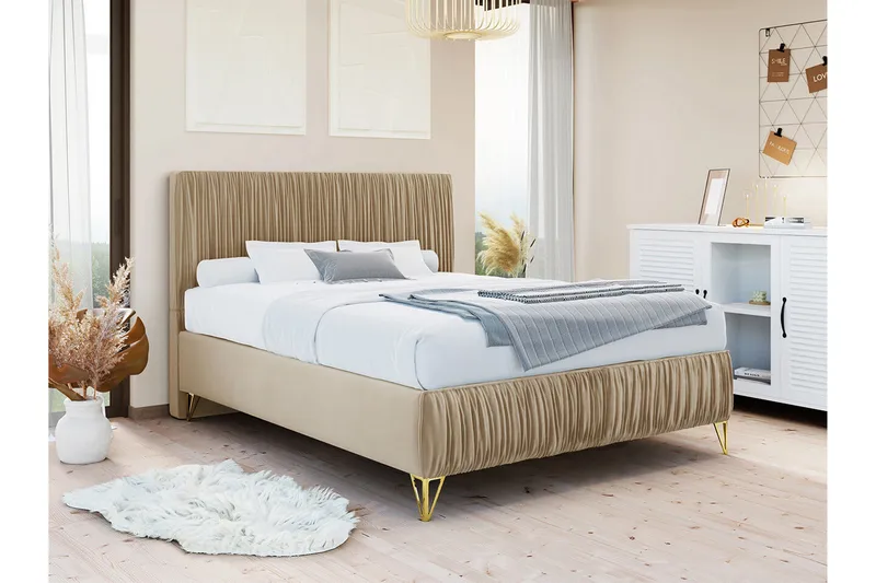 Gortin Rammeseng 120x200 cm - Møbler - Senger - Rammeseng