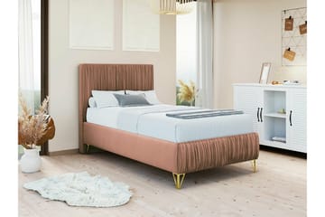 Gortin Rammeseng 90x200 cm - Beige - Møbler - Senger - Rammeseng