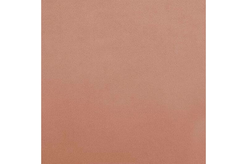 Gortin Sengeramme 80x200 cm i Stoff med Sengegavl - Rosa - Møbler - Senger - Sengeramme & sengestamme