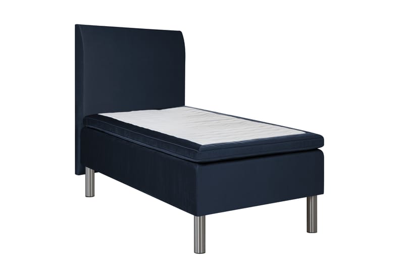 Happy Pluss Sengepakke Rammeseng 90x200 cm - Mørkeblå - Komplett sengepakke - Rammeseng