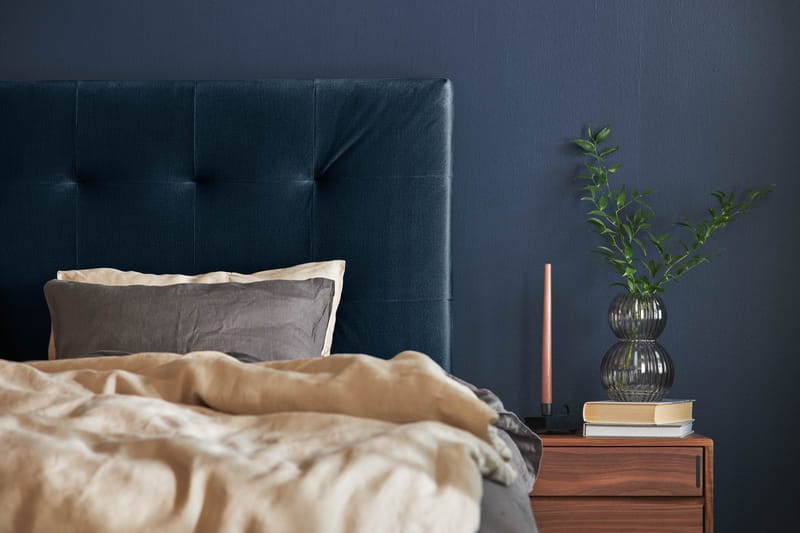 Happy Pluss Sengepakke Rammeseng 90x200 - Marineblå - Møbler - Senger - Enkeltsenger