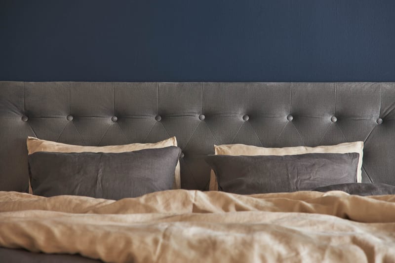 Happy Pluss Sengepakke Rammeseng 90x200 cm - Grå - Møbler - Senger - Komplett sengepakke