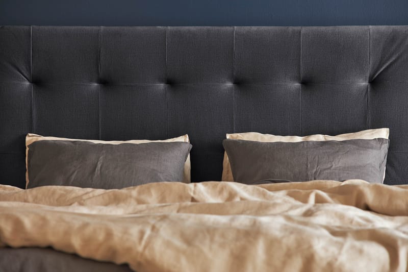 Happy Pluss Sengepakke Rammeseng 90x200 - Mørkegrå - Møbler - Senger - Enkeltsenger