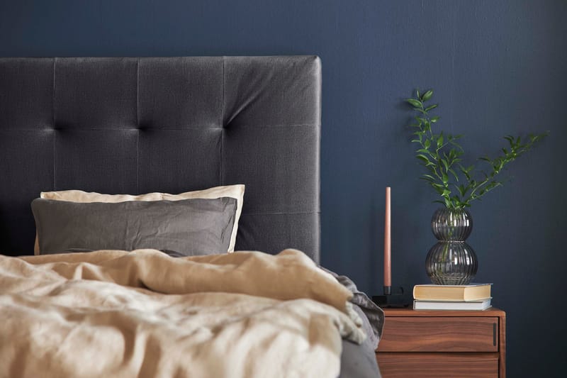 Happy Pluss Sengepakke Rammeseng 90x200 - Mørkegrå - Møbler - Senger - Enkeltsenger