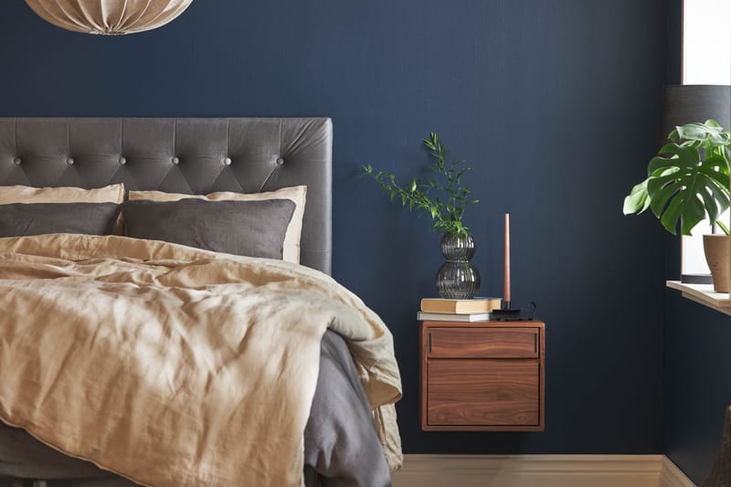 Happy Pluss Sengepakke Rammeseng 90x200 cm - Grå - Møbler - Senger - Komplett sengepakke