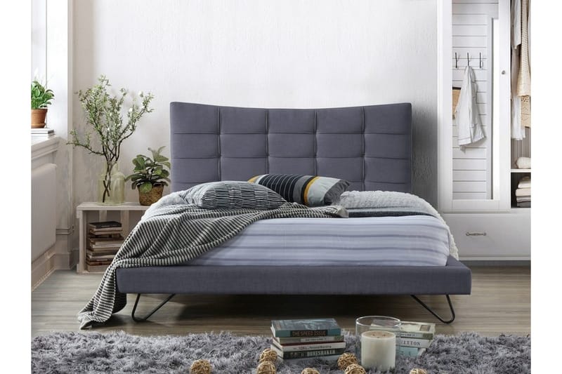 Lannion Dobbeltseng 160 | 200 cm, Grå