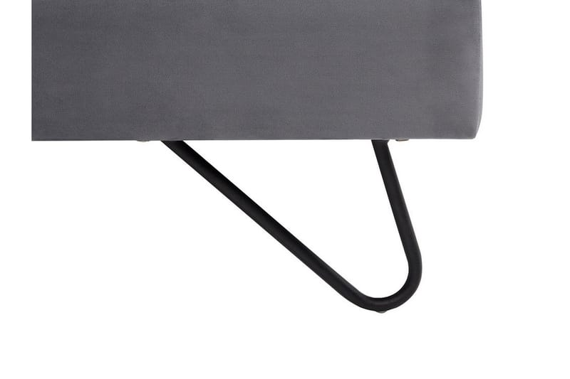 Lannion Dobbeltseng 160 | 200 cm - Grå - Møbler - Senger - Rammeseng