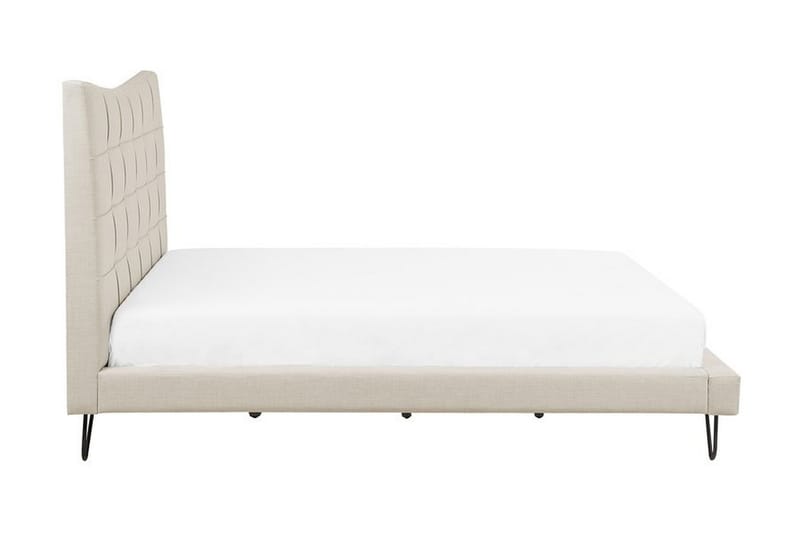 Lannion Dobbeltseng 180 | 200 cm - Beige - Møbler - Senger - Rammeseng