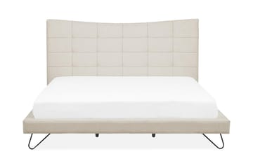 Lannion Dobbeltseng 180 | 200 cm - Beige - Møbler - Senger - Sengeramme & sengestamme
