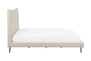 Lannion Dobbeltseng 180 | 200 cm - Beige - Møbler - Senger - Sengeramme & sengestamme