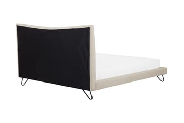 Lannion Dobbeltseng 180 | 200 cm - Beige - Møbler - Senger - Sengeramme & sengestamme