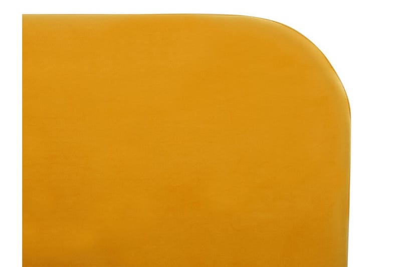 Larochelle Dobbeltseng 140x200 cm - Gul - Møbler - Senger - Rammeseng