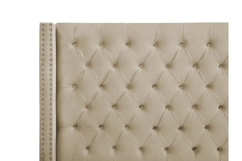 Lubbon Dobbeltseng 160 | 200 cm - Beige - Møbler - Senger - Rammeseng