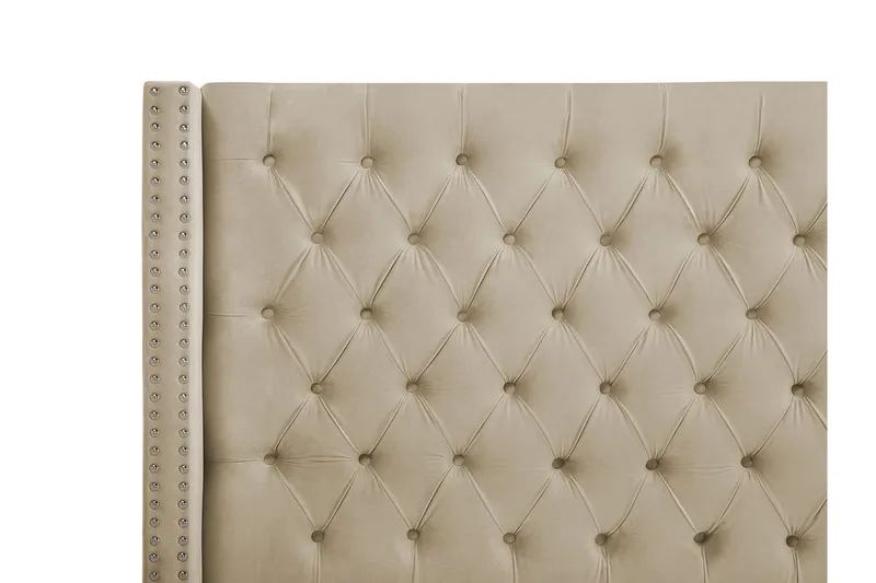 Lubbon Dobbeltseng 160 | 200 cm - Beige - Møbler - Senger - Sengeramme & sengestamme