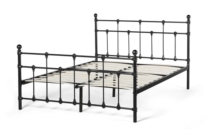 Lyn | Dobbeltseng 160 | 200 cm - Svart - Møbler - Senger - Rammeseng