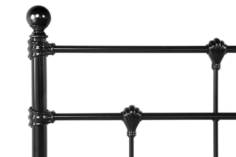 Lyn | Dobbeltseng 180 | 200 cm - Svart - Møbler - Senger - Rammeseng